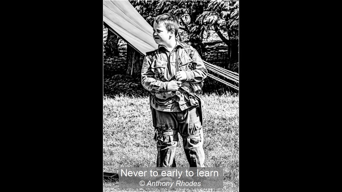 Never to early to learn